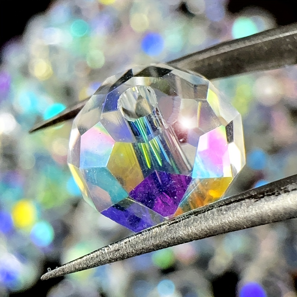 110pcs Austrian Crystal Glowing Glass Loose Beads